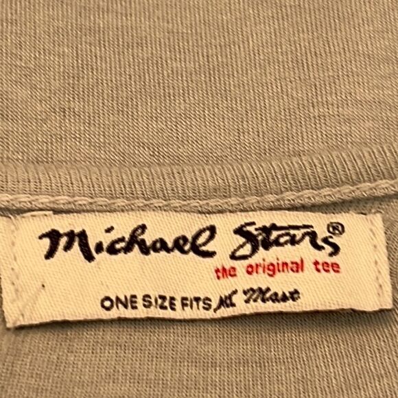 NWT Michael Stars long sleeve ruched tunic top - Picture 6 of 10